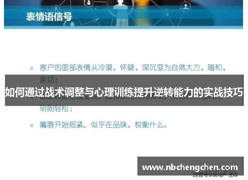 如何通过战术调整与心理训练提升逆转能力的实战技巧